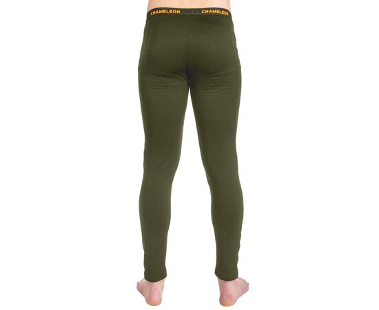 Мужское термобелье флисовое зимнее комплект Active Khaki, Цвет: хаки, Размер: 44-46 (S), фото 6