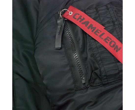 Куртка Аляска зимняя мужская Slim Fit N-3B Black, Размер: 52-54 (L), фото 23