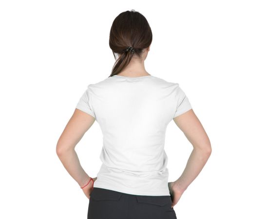 Белая футболка женская Jersey Women White, Размер: 44 (S), фото 4