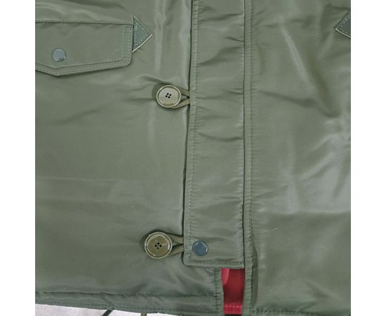 Чоловіча куртка Аляска Slim Fit N-3B Olive, Розмір: 44-46 (S), фото 29 Чоловіча куртка Аляска Slim Fit N-3B Olive, Розмір: 44-46 (S), фото 29