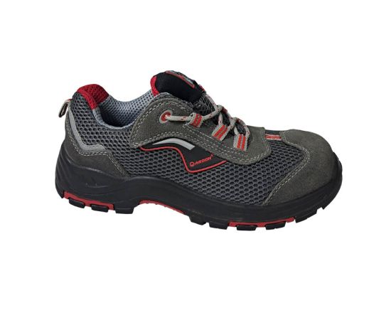 Напівчеревики робочі RASPER S1P замш/сітка Grey/Red, Розмір взуття: 38, фото 2