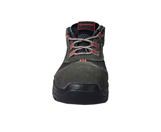 Напівчеревики робочі RASPER S1P замш/сітка Grey/Red, Розмір взуття: 38, фото 5