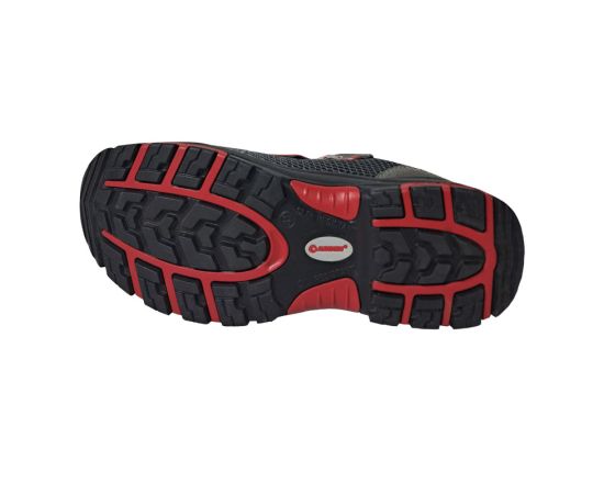 Напівчеревики робочі RASPER S1P замш/сітка Grey/Red, Розмір взуття: 38, фото 8