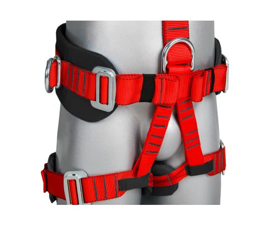 Страхувальний лямковий пояс монтажний п'ятиточковий ПП2-05, Розмір: розмір 2 -- (750...1300 мм), фото 4