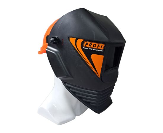 Щиток для сварщиков модель "Профи" встроен в совместную защитную каску, фото 8