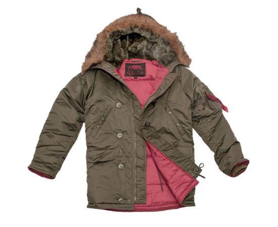 Куртка Аляска зимняя Slim Fit N-3B Tundra, Размер: 44-46 (S), фото 15