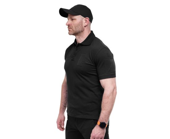 Футболка тактическая Polo Black, Размер: 48-50 (M), фото 2