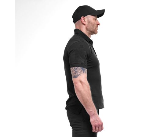 Футболка тактическая Polo Black, Размер: 48-50 (M), фото 4