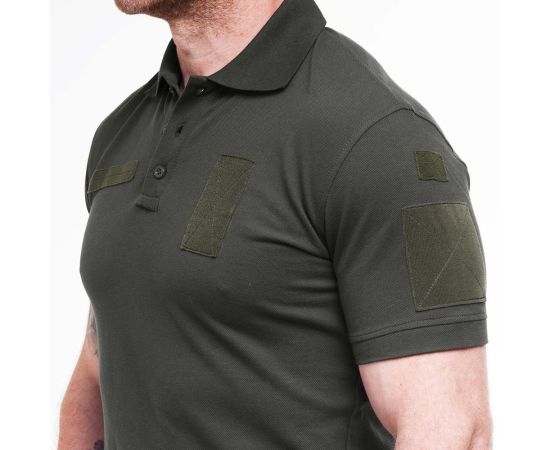 Футболка тактическая Polo Olive, Размер: 44-46 (S), фото 7