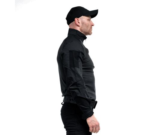 Сорочка тактична Alpha Summer Flex Black, Розмір: 40-42 (XS), фото 4