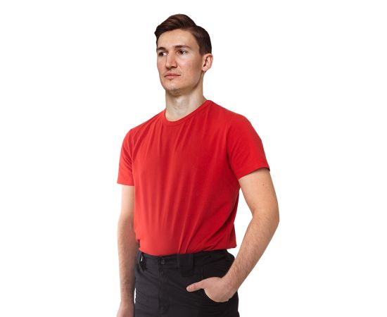 Красная футболка мужская Jersey Red, Размер: 44-46 (S), фото 2