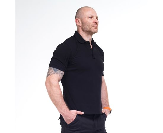 Футболка Polo Serious Black, Колір: чорний, Розмір: 52-54 (L), фото 3