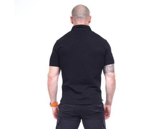 Футболка Polo Serious Black, Колір: чорний, Розмір: 52-54 (L), фото 5