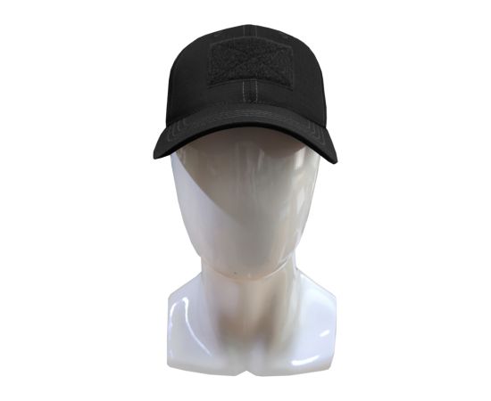 Бейсболка тактическая с эластаном Black, Размер: L-XL, фото 2