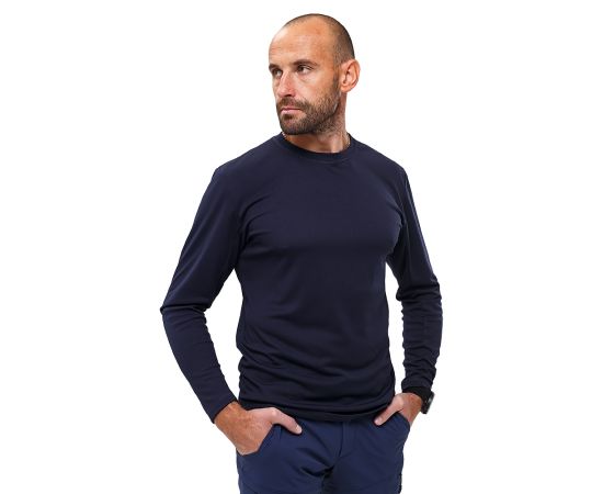 Футболка Long sleeve Striker Navy, Розмір: 44-46 (S)