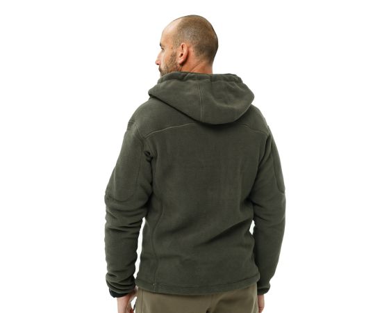 Мужская флисовая куртка с капюшоном Viking Olive, Размер: 60-62 (XXL), фото 5