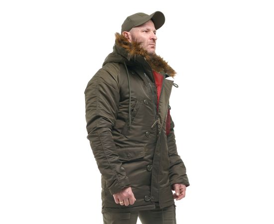 Куртка Аляска зимняя Slim Fit N-3B Tundra, Размер: 44-46 (S), фото 6