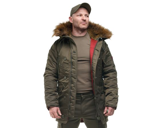 Куртка Аляска зимняя Slim Fit N-3B Tundra, Размер: 44-46 (S), фото 2