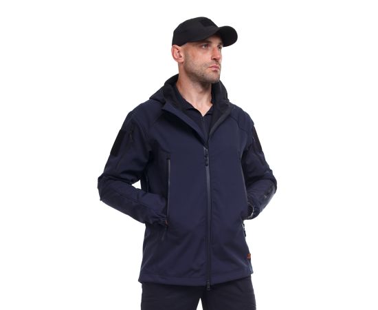 Мужская демисезонная куртка Soft Shell Spartan Navy, Размер: 60-62 (XXL), фото 3