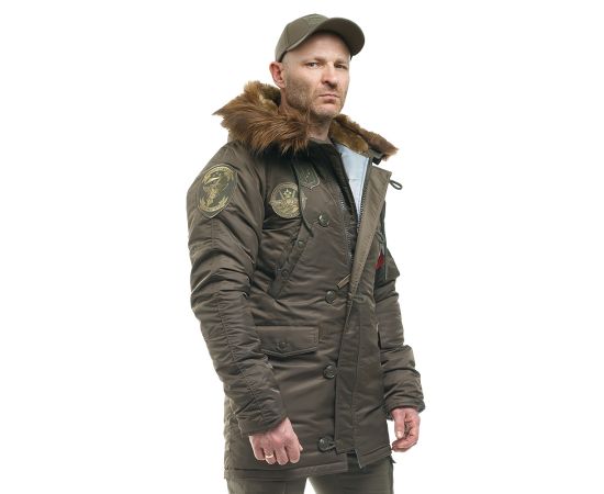 Куртка Аляска зимова N-3B slim Tundra Top Gun, Розмір: 44-46 (S)