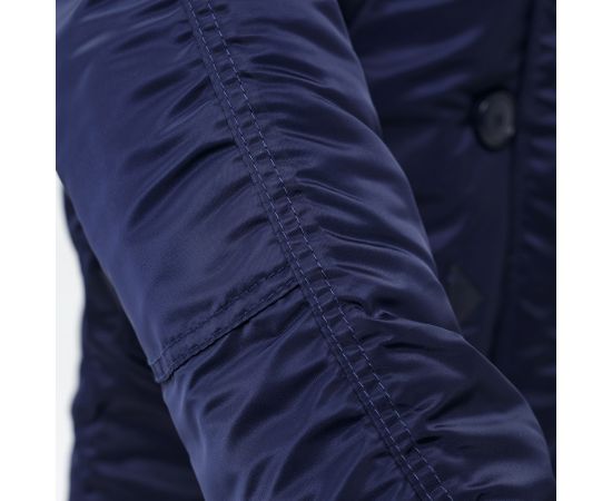 Мужская куртка Аляска синяя Slim Fit N-3B Navy, Размер: 44-46 (S), фото 24