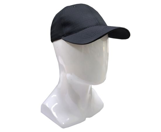Бейсболка с эластаном Black, Колір: чорний, Розмір: L-XL
