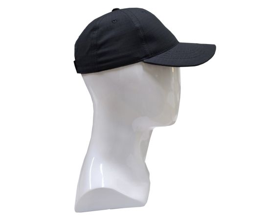 Бейсболка с эластаном Black, Цвет: черный, Размер: L-XL, фото 3