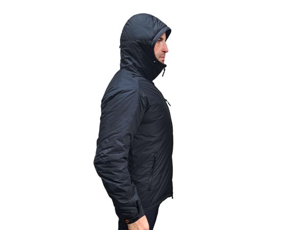 Зимова тактична куртка чоловіча чорна Weisshorn Black, Розмір: 44-46 (S), фото 7