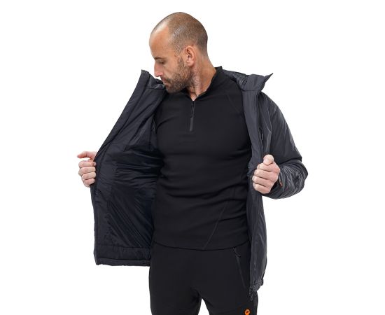 Зимова тактична куртка чоловіча чорна Weisshorn Black, Розмір: 44-46 (S), фото 5