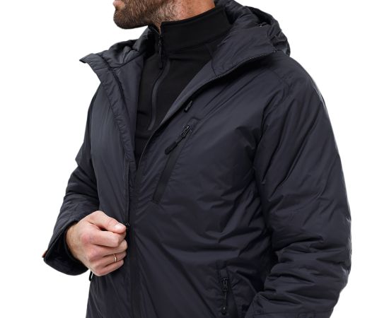 Зимова тактична куртка чоловіча чорна Weisshorn Black, Розмір: 44-46 (S), фото 9