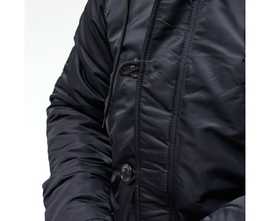 Куртка Аляска чоловіча зимова Slim Fit N-3B Black, Розмір: 44-46 (S), фото 21 Куртка Аляска чоловіча зимова Slim Fit N-3B Black, Розмір: 44-46 (S), фото 21