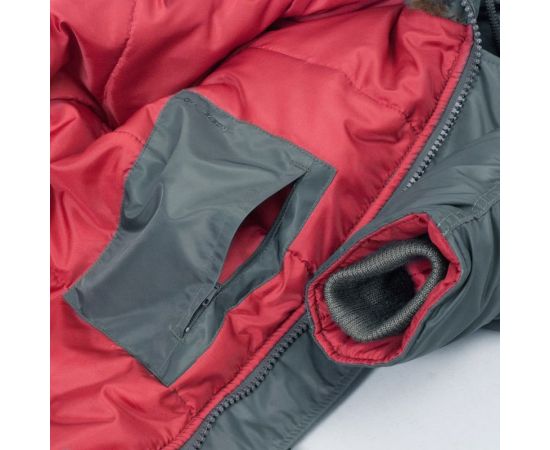 Серая мужская куртка Аляска Slim Fit N-3B Gray удлиненная, Размер: 44-46 (S), фото 24