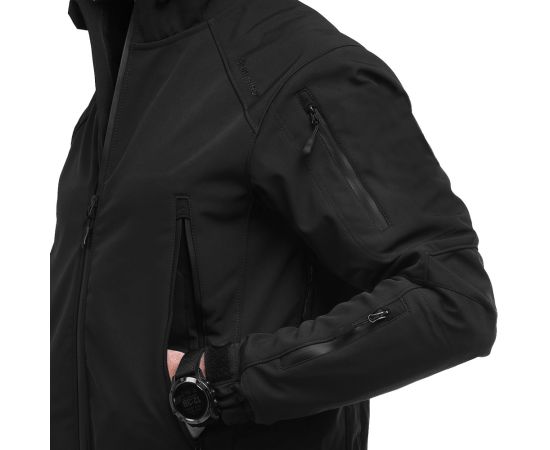 Куртка Soft Shell Spartan Black, Цвет: черный, Размер: 52-54 (L), фото 15