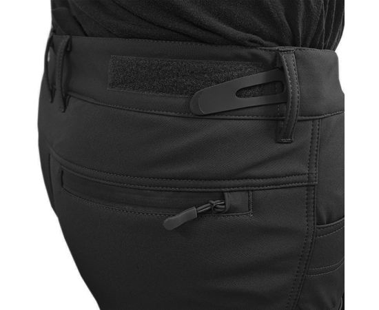Мужские брюки черные Soft Shell Spartan Black, Размер брюк / рост: 56-58/188, фото 13