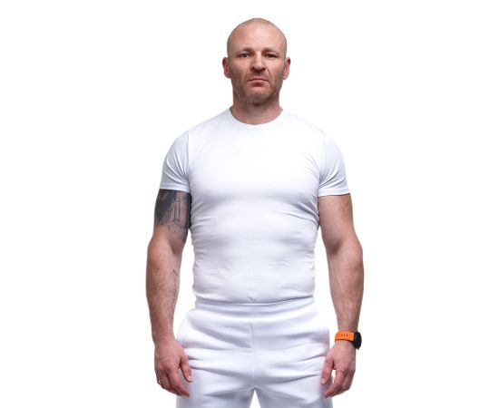 Футболка Белая Мужская Jersey White, Размер: 60-62 (XXL), фото 2