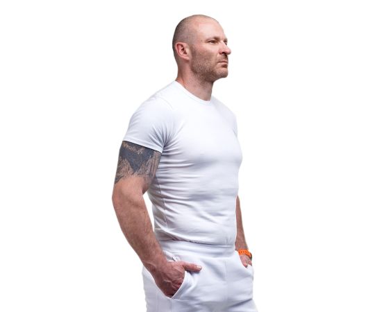 Футболка Белая Мужская Jersey White, Размер: 60-62 (XXL), фото 3