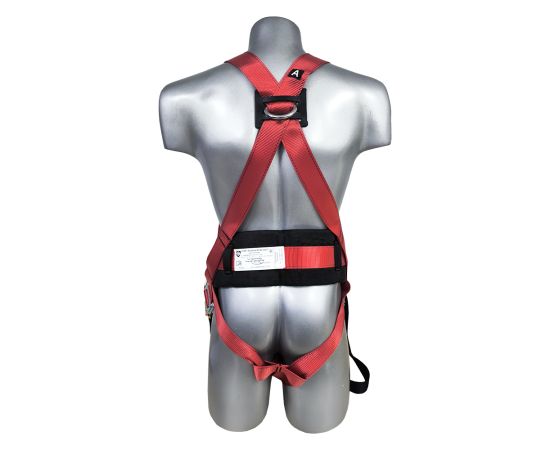 Страховочный пояс монтажника лямочный ПП2-03А со стропом и карабином, Размер: размер 2 -- (750...1300 мм), фото 5