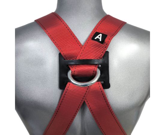Страховочный пояс монтажника лямочный ПП2-03А со стропом и карабином, Размер: размер 2 -- (750...1300 мм), фото 7