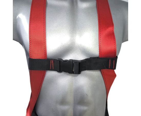 Страховочный пояс монтажника лямочный ПП2-03А со стропом и карабином, Размер: размер 2 -- (750...1300 мм), фото 9