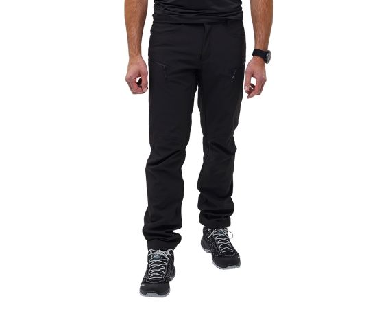 Мужские брюки черные Soft Shell Spartan Black, Размер брюк / рост: 56-58/188, фото 3