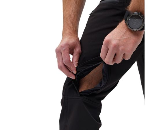 Мужские брюки черные Soft Shell Spartan Black, Размер брюк / рост: 56-58/188, фото 9