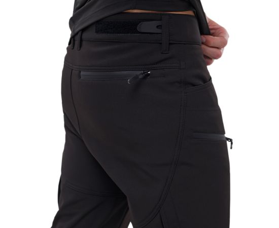 Мужские брюки черные Soft Shell Spartan Black, Размер брюк / рост: 56-58/188, фото 10