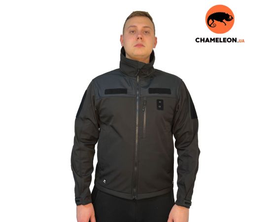 Куртка Soft Shell Stalker Black, Колір: чорний, Розмір: 44-46 (S)