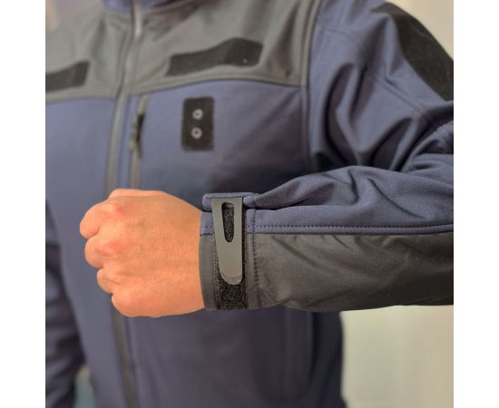 Куртка Soft Shell Stalker Navy, Цвет: темно-синий, Размер: 44-46 (S), фото 6