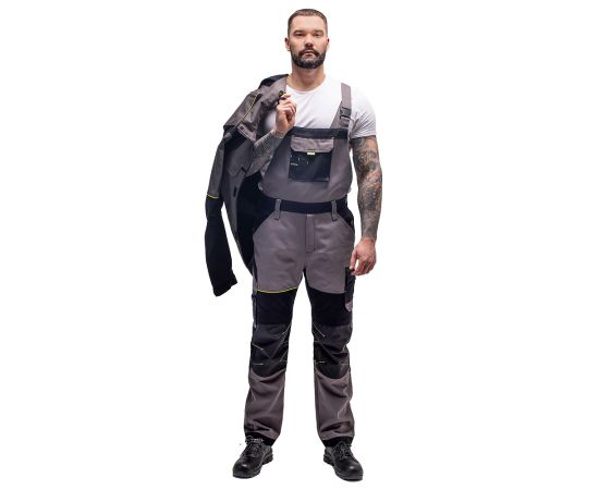 Напівкомбінезон робочий сірий Comfort Grey, Розмір: 48-50 / 170-176