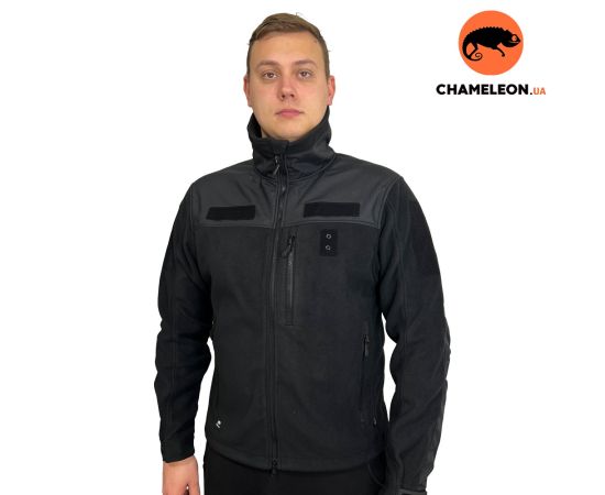 Кофта Stalker fleece Black, Колір: чорний, Розмір: 44-46 (S)