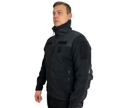 Кофта Stalker fleece Black, Колір: чорний, Розмір: 44-46 (S), фото 2 Кофта Stalker fleece Black, Колір: чорний, Розмір: 44-46 (S), фото 2