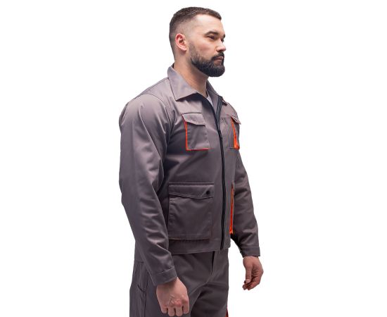 Куртка робоча Standart Grey, Розмір: 44-46 / 170-176, фото 3