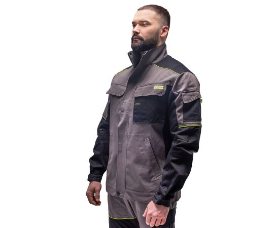 Куртка робоча Comfort Grey, Колір: сірий, Розмір: 44-46 / 170-176, фото 3