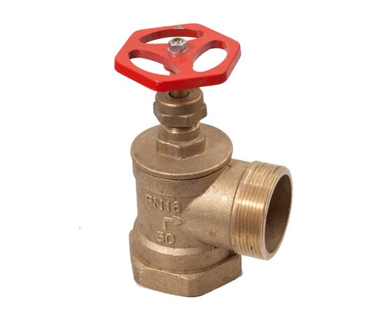 Кран-комплект пожежний ПКК-50 із шафою, кутовим клапаном, ствол алюміній, фото 3